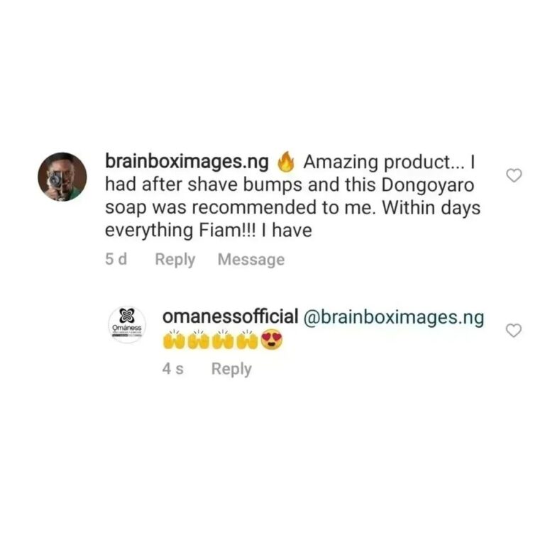 Customer testimonial